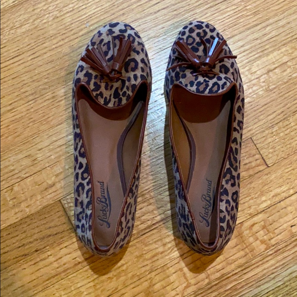 COPY - Lucky Brand leopard loafers